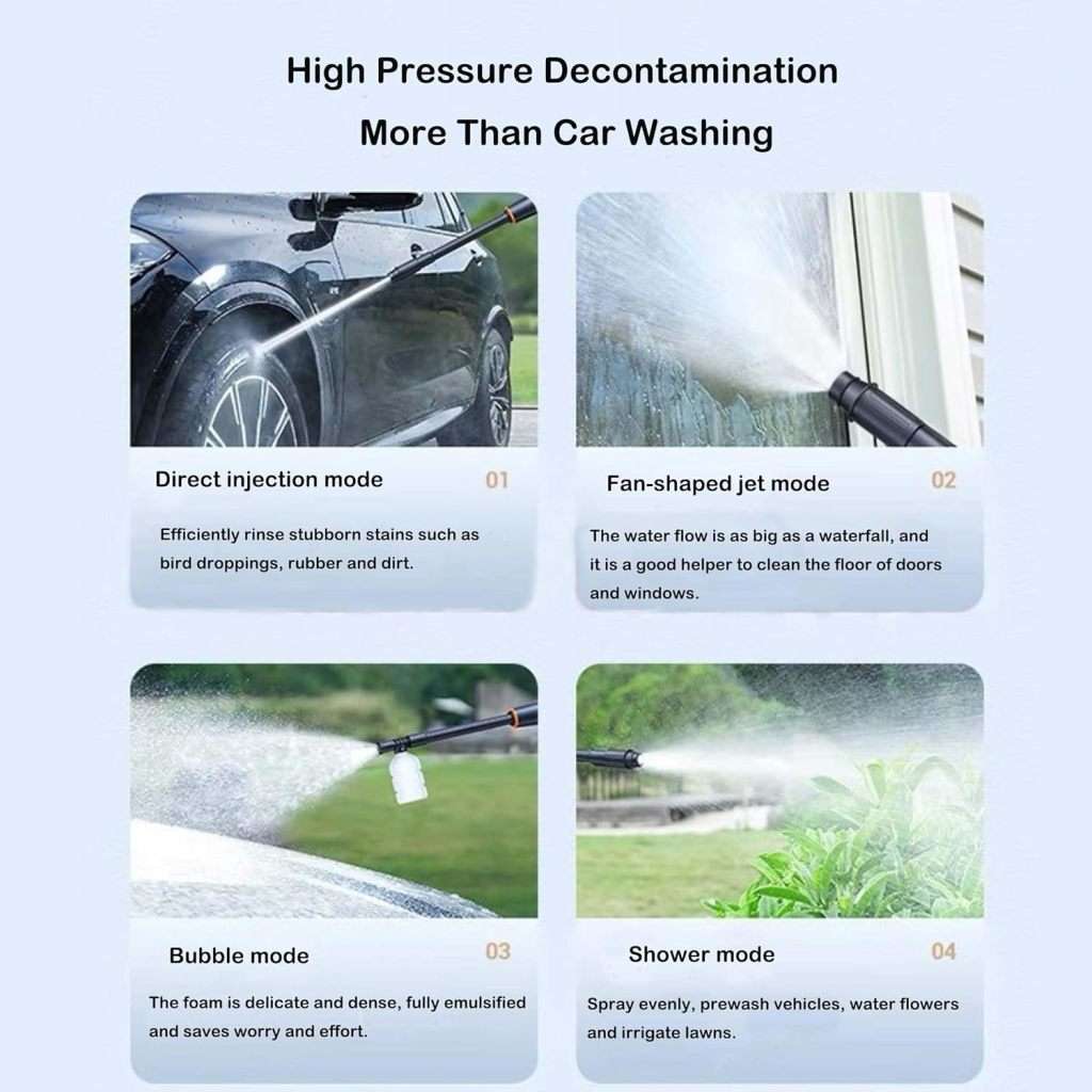 24V Cordless Pressure Washer /Portable  High Pressure Washer / Cordless Car Former