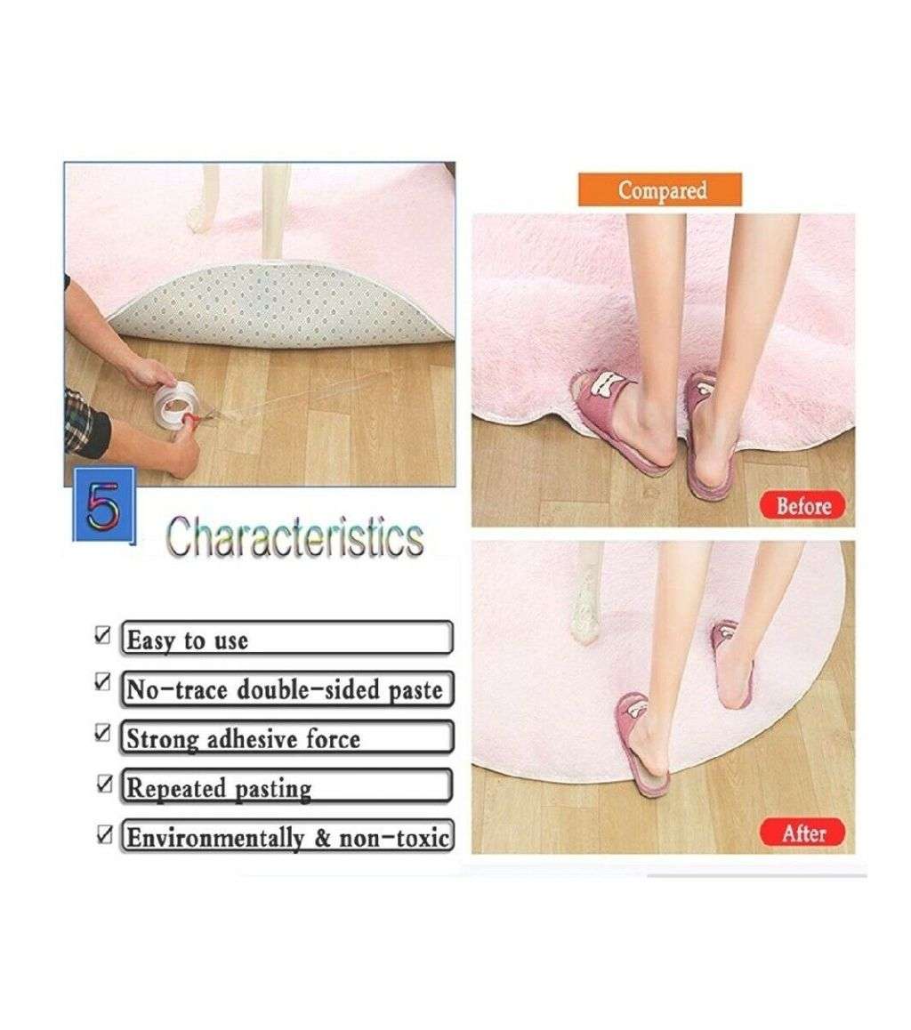 Ivy Grip Tape / Ivy Grip Tape Double Sided Foam Transparent Strong Nano Adhesive Grip 3m