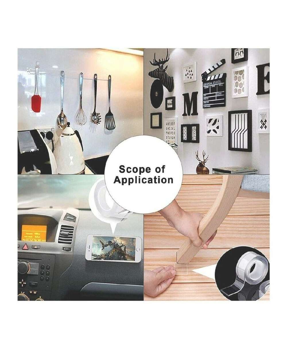 Ivy Grip Tape / Ivy Grip Tape Double Sided Foam Transparent Strong Nano Adhesive Grip 3m