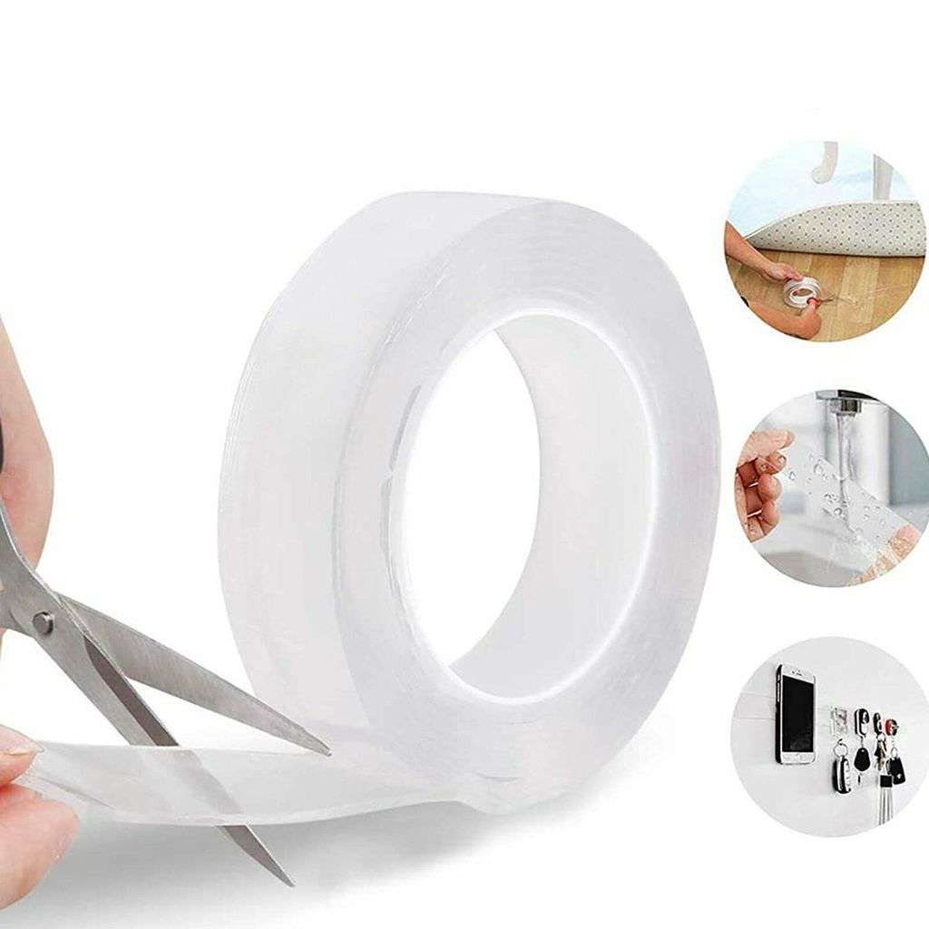 Ivy Grip Tape / Ivy Grip Tape Double Sided Foam Transparent Strong Nano Adhesive Grip 3m