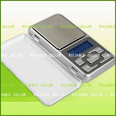 500 x 0.01 Gram Digital Electronic Weighing Pocket Scale