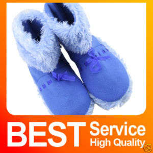 USB PC Heating Slippers Heated Shoes Foot Warmer Blue (Free Shipping)