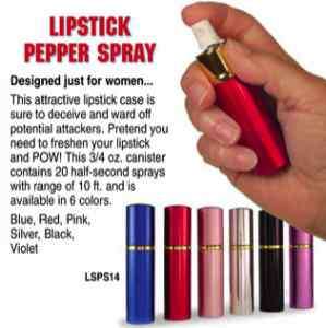 WOMEN'S LIPSTICK PEPPER SPRAY