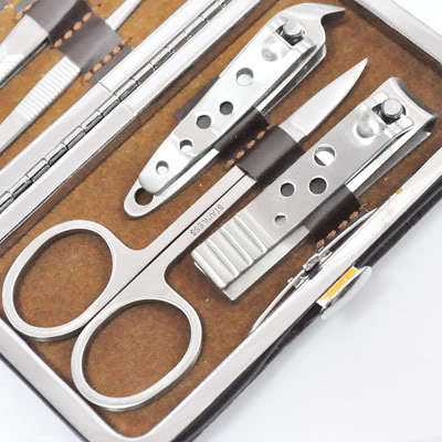 6 in 1 Professional nail clipper Manicure pedicure Set
