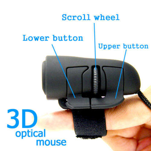 New USB 3D Optical Finger Mouse Mice for Laptop PC