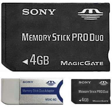 4G 4GB Memory Stick Pro Duo MS Card For Sony Camera PSP