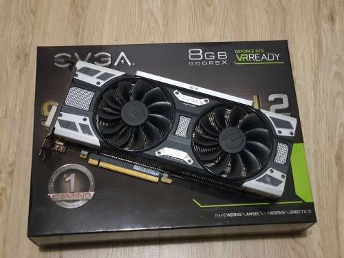 EVGA Geforce GTX 1080 SC2 8GB GDDR5x