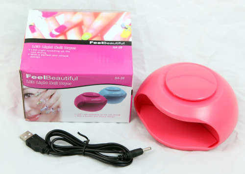 LED Light Nail Dryer with a Unique design!! - Feel Beautiful