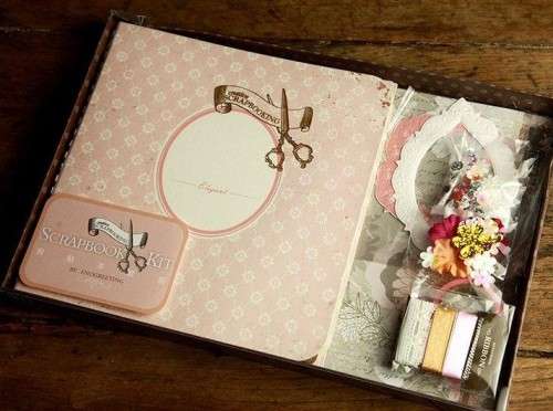 Pink Scrapbooking Kit