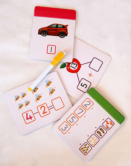 Flash Cards - Preschool Education - Maths and numbers