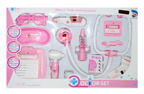 Doctor set with sound and flashing lights!