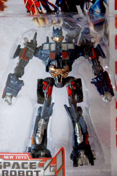 Space Robot Action Figure - Blue