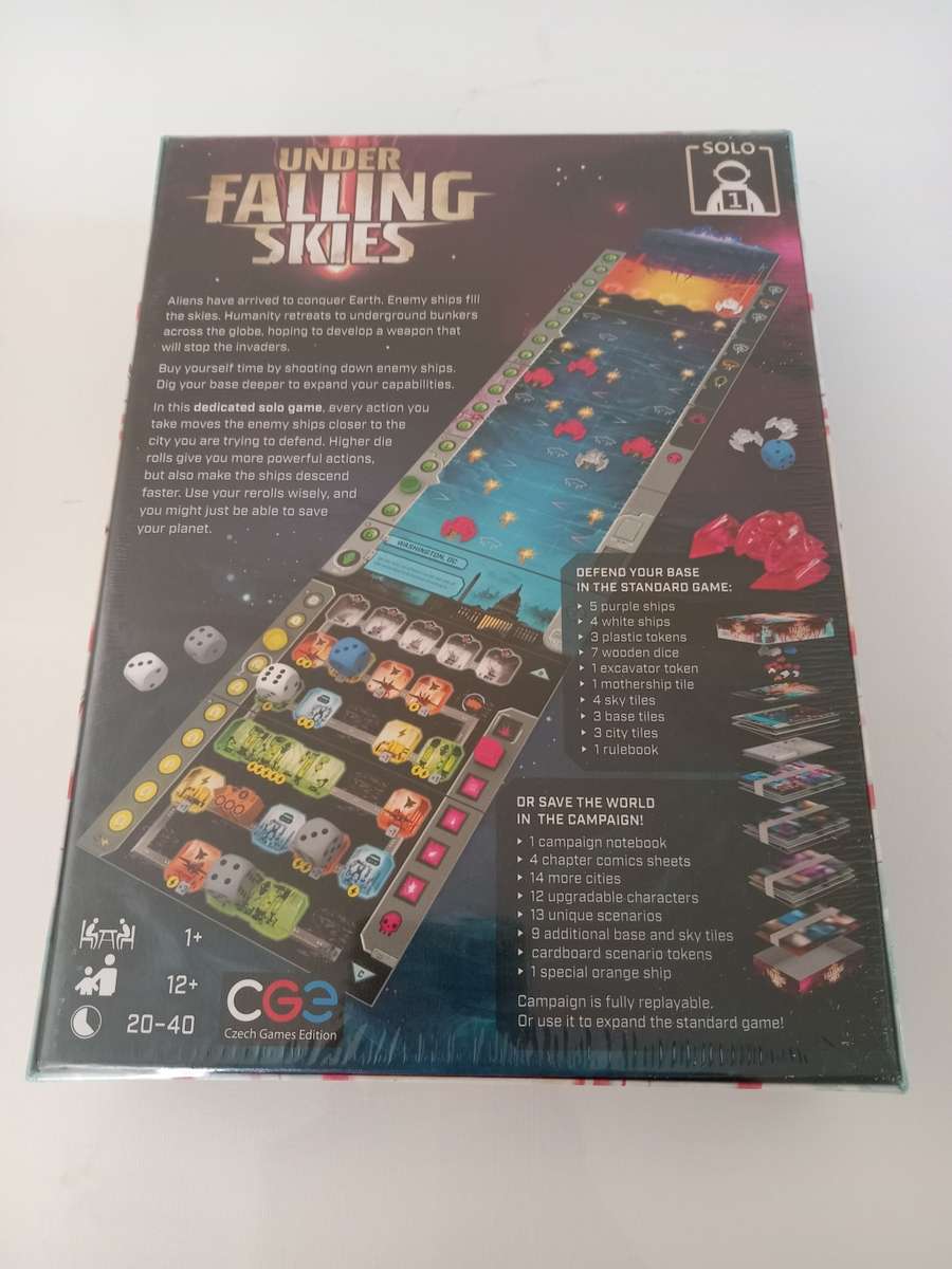 Under falling stars - Board Game