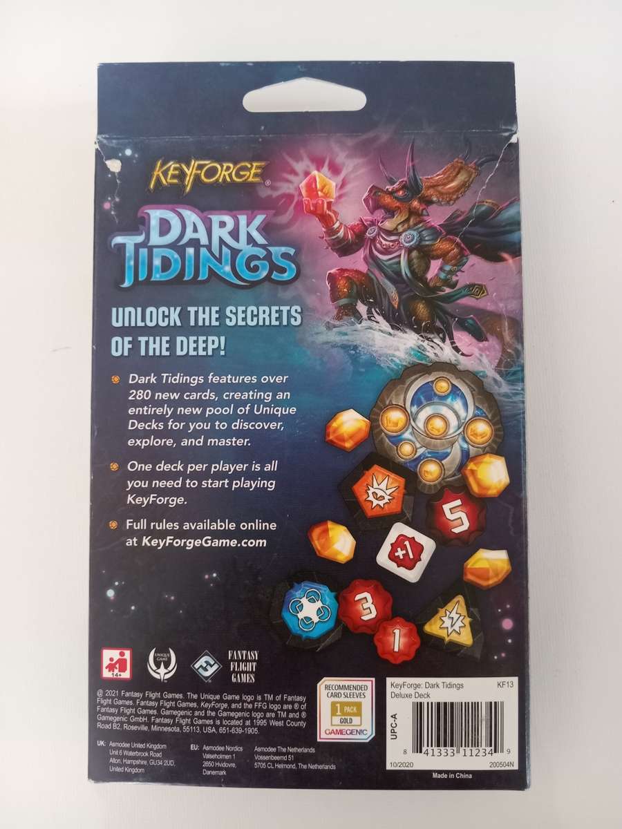 KEYFORGE DARK TIDINGS - DELUXE ARCHON DECK - Card Game