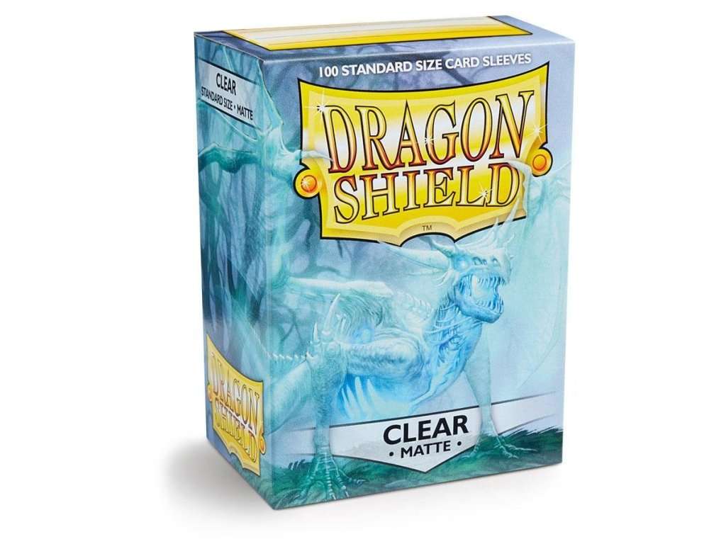 Dragon Shield Sleeves Standard: Matte Clear (100)