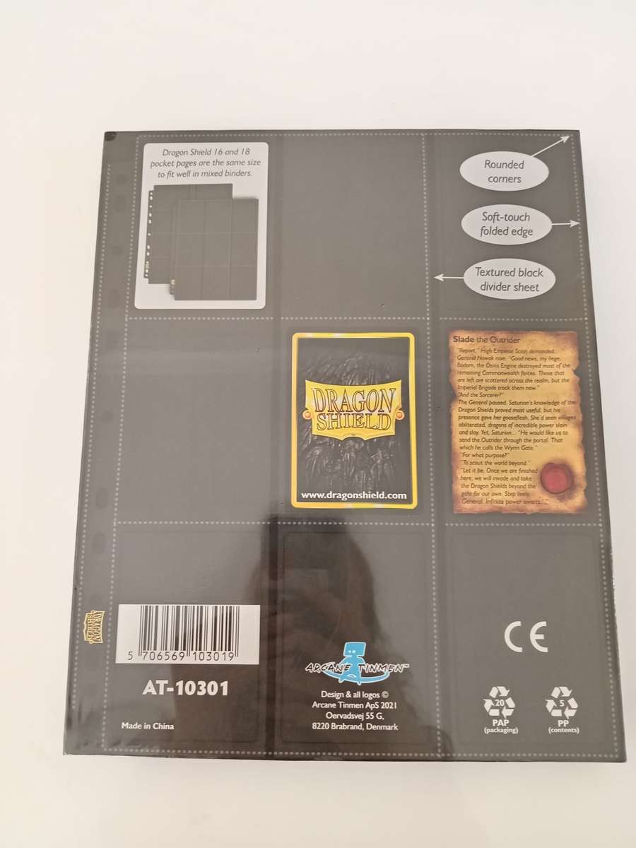 Dragon Shield 18 Pocket Pages (50 pages)