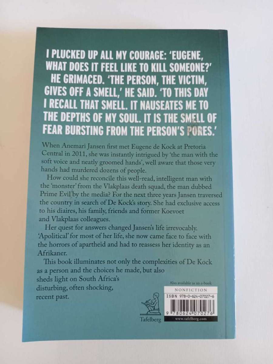 Anemari Jansen - Eugene de Kock: Assassin for the State