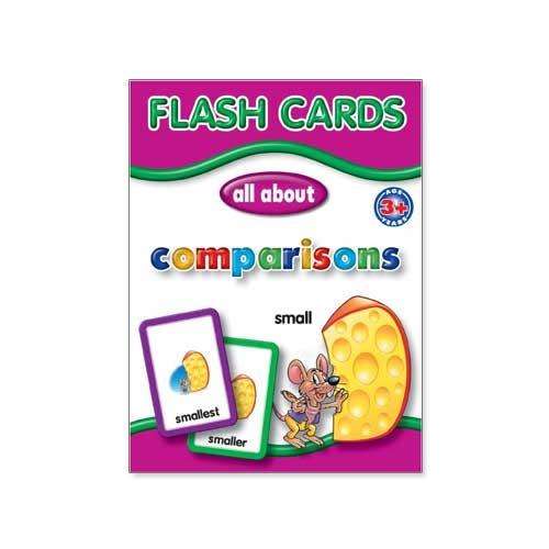 FLASH CARDS - All about COMPARISONS (40 cards) -  LOCAL STOCK!