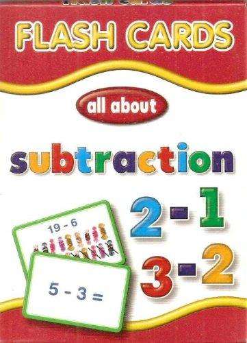 FLASH CARDS - All about SUBTRACTION (40 cards) -  LOCAL STOCK!