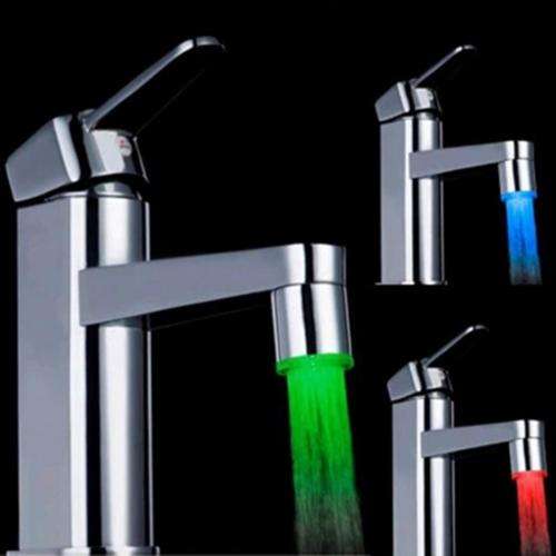 LED Water Faucet Shower Stream Tap Head