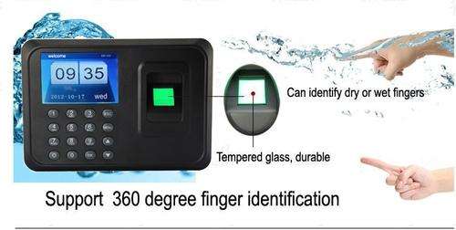 Biometric Fingerprint Time Clock Recorder Attendance Employee Digital Electronic Standalone Punch
