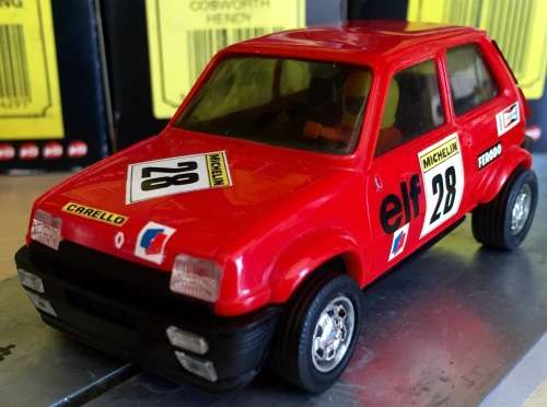 Vintage Scalextric Renault 4 Turbo - MADE IN SPAIN - With Original RX Motor