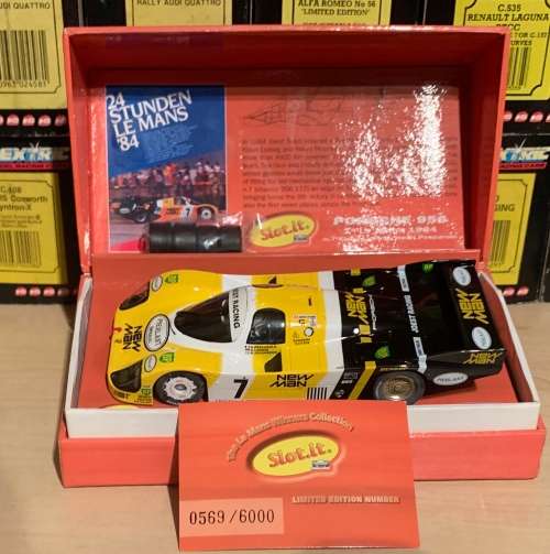 SLOT IT PORSCHE 956 - LIMITED EDITION OF 6000 - WINNING CAR OF THE 24H OF LE MANS 1984