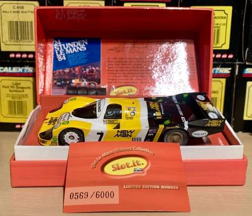 SLOT IT PORSCHE 956 - LIMITED EDITION OF 6000 - WINNING CAR OF THE 24H OF LE MANS 1984
