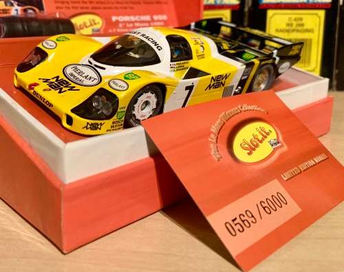 SLOT IT PORSCHE 956 - LIMITED EDITION OF 6000 - WINNING CAR OF THE 24H OF LE MANS 1984