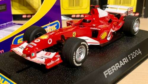 SCALEXTRIC FERRARI F2004 FORMULA 1 CAR