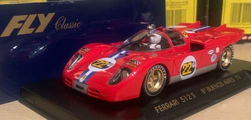 FLY FERRARI 512 S BUENOS AIRES 1971