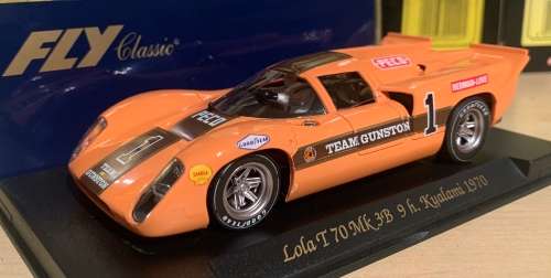 FLY LOLA T70 MK3B 9 HOUR KYALAMI 1970 - MINT AND BOXED