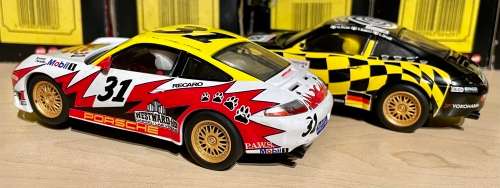 Scalextric Porsche 911 GT3R Twin Set - Boxed
