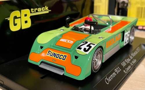 GB Track Chevron B21 `Sunoco`- Mint and Boxed