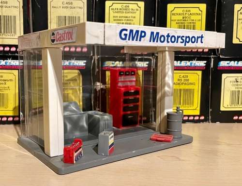 Slot Car Workshop Scene