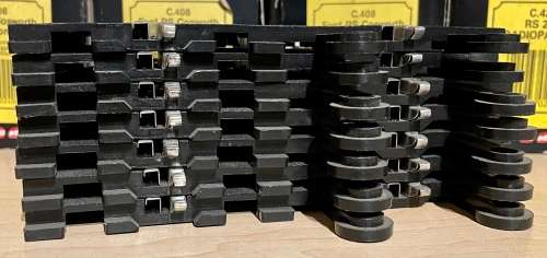 Scalextric Short Corner Track Pieces Part PT55 - 7 Pieces