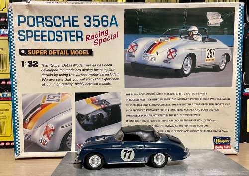 Static Model Conversion Porsche 356 Slot Car