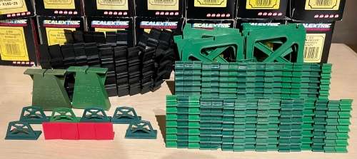 Job Lot of Scalextric Banking And Track Supports
