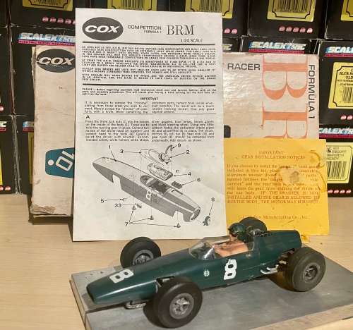 Cox BRM Formula 1 Car - Boxed With Original Pamphlets / Manuals
