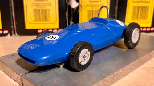 Stabo Car Formula One Car - Made In Germany - Blue