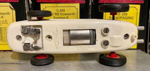 Stabo Car Formula One Car - Made In Germany - White