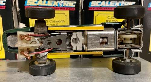 Old Formula 1 Slot Car - Unsure Of The Brand - Green