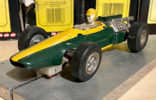 Old Formula 1 Slot Car - Unsure Of The Brand - Green