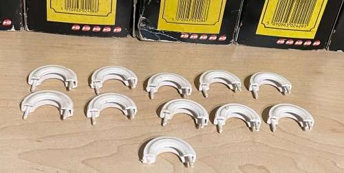 Various Scalextric Trackside Tyres - 11 Pieces