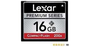 LEXAR PREMIUM SERIES 16GB 200X COMPACT FLASH