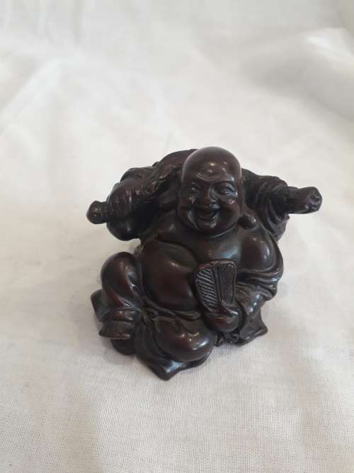 Resin Set Small Laughing Buddah Ornament