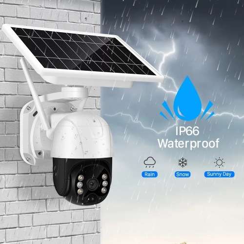Wifi smart Ip Solar Camera-Wifi PTZ Camera-PTZ Camera-Ip Wireless 360 PTZ  Camera Ip
