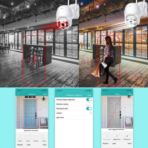 Wifi IP camera-wifi PTZ camera-IP 360 PTZ Panoramic camera