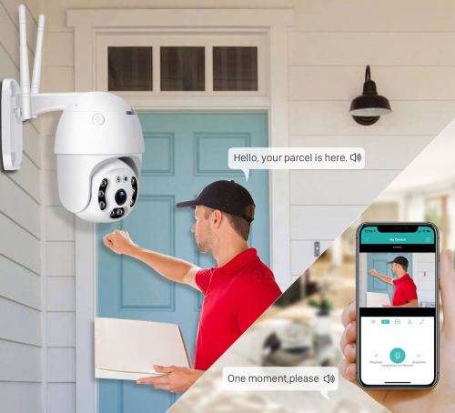 Wifi IP camera-wifi PTZ camera-IP 360 PTZ Panoramic camera