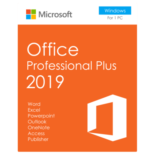 Microsoft Office Professional Plus 2019 Microsoft Office 2019 Retail License
